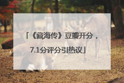 《藏海传》豆瓣开分，7.1分评分引热议