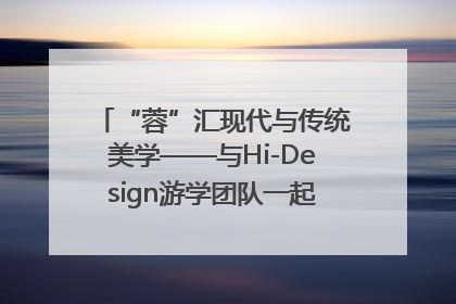 “蓉”汇现代与传统美学——与Hi-Design游学团队一起“读懂”成都