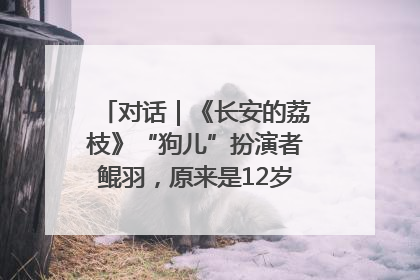 对话｜《长安的荔枝》“狗儿”扮演者鲲羽，原来是12岁“小戏骨”