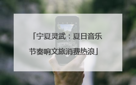 宁夏灵武：夏日音乐节奏响文旅消费热浪