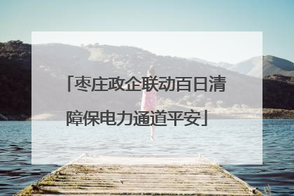 枣庄政企联动百日清障保电力通道平安