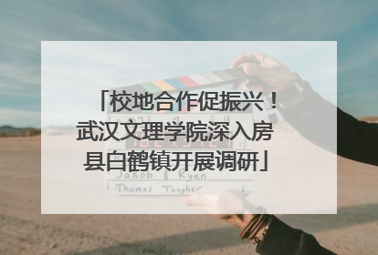 校地合作促振兴！武汉文理学院深入房县白鹤镇开展调研