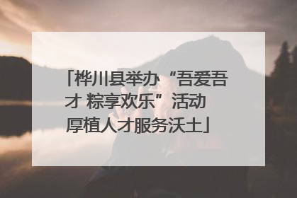 桦川县举办“吾爱吾才 粽享欢乐”活动 厚植人才服务沃土