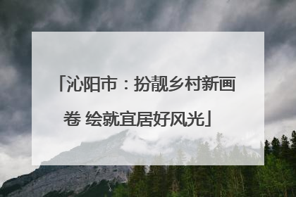沁阳市：扮靓乡村新画卷 绘就宜居好风光