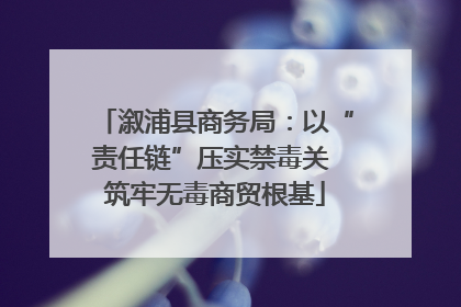 溆浦县商务局：以“责任链”压实禁毒关 筑牢无毒商贸根基