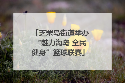 芝罘岛街道举办“魅力海岛 全民健身”篮球联赛
