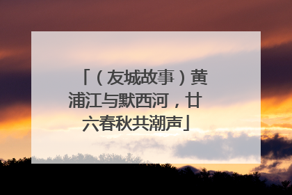 （友城故事）黄浦江与默西河，廿六春秋共潮声